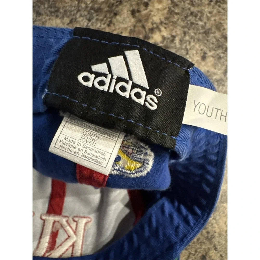 University of Kansas Jayhawks Adidas Youth Embroidered Fitted HAT